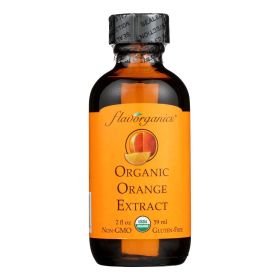 Flavorganics Organic Orange Extract - 2 oz