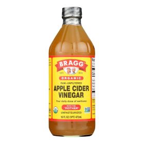 Bragg - Apple Cider Vinegar - Organic - Raw - Unfiltered - 16 oz - case of 12