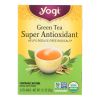 Yogi Green Tea Super Anti-Oxidant - 16 Tea Bags - Case of 6