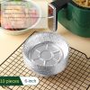 Tin foil food grade barbecue tray for air electric frying pan Baked in household thickened aluminum foil high temperature resistant oven