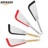Silicone fish spatula non stick pan fried egg pancake spatula 430 stainless steel silicone steak spatula kitchen fish flipping spatula